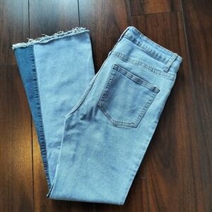 Forever 21 Flare Jeans with raw hem, Women Size 25